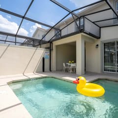 Bright 4Bd with Pool Resort Perks and Near Disney 4896