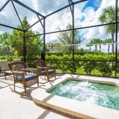 Luxury 5Bd Pool Spa Game Room Resort Near Disney 5528