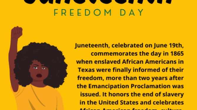Honoring Juneteenth!