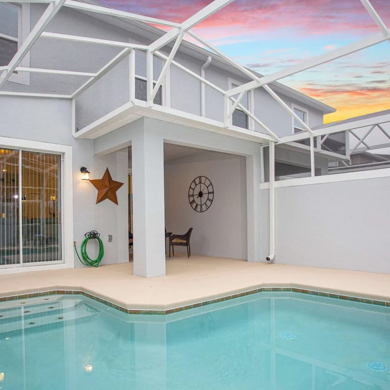 Marvelous 4 Bd w Pool & Waterpark Near Disney 218
